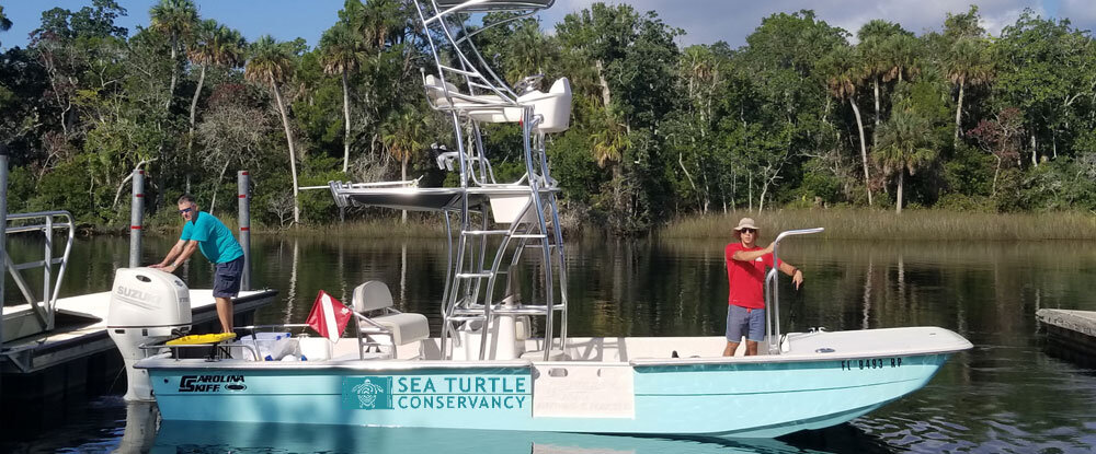 STC Florida en agua Proyecto de Investigación de la tortuga se pone en marcha